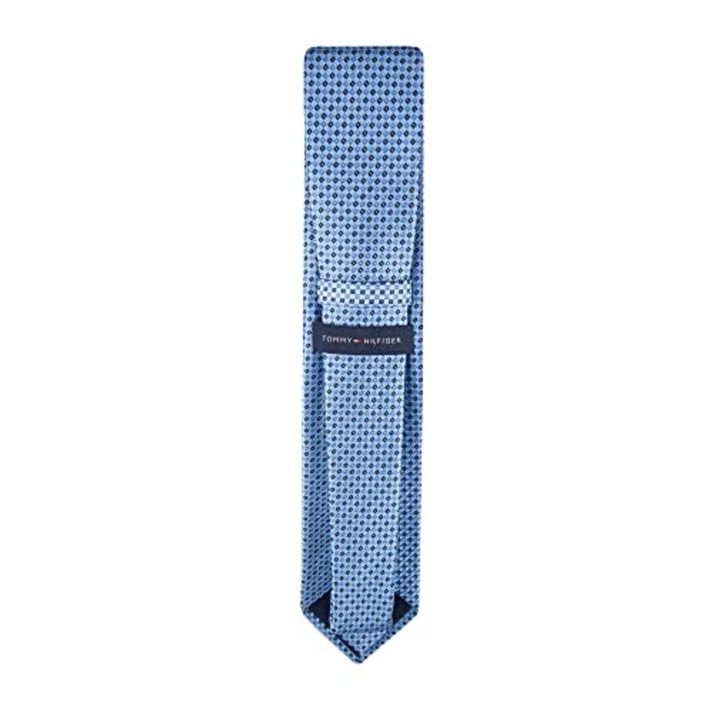Corbata Tommy Hilfiger Core Microazul Tejida En... image number null