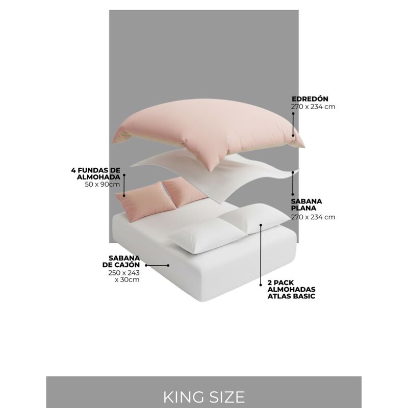 Set Colchoneta 5 Zonas KS + Set Bed In A Box Ro... image number null