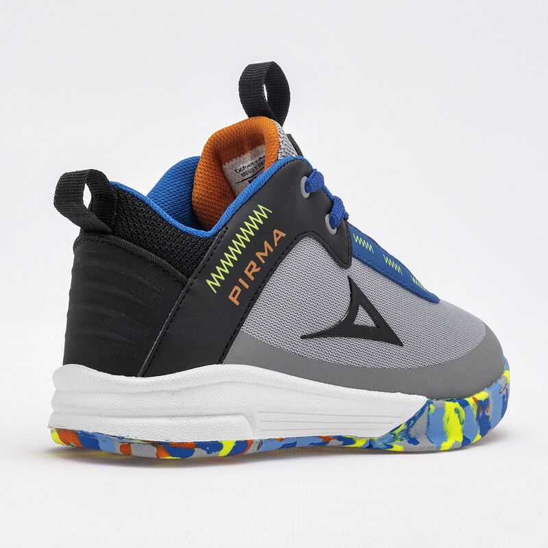 Pirma Tenis Para Preescolar Ni&ntilde;o Gris Multicolo... image number null