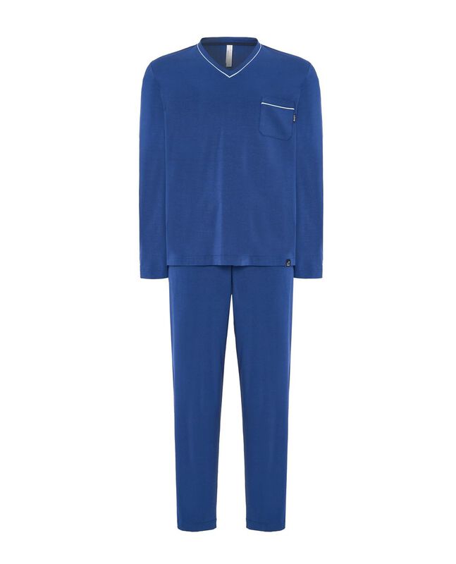 Pijama Modal con Escote en Pico Marino image number null