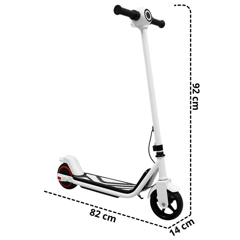 Scooter El&eacute;ctrico Para Ni&ntilde;os Con Luces Led Bate... image number null
