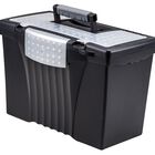 Caja De Archivos Storex 37x27x30 Cm, Tapa Organizadora Negra