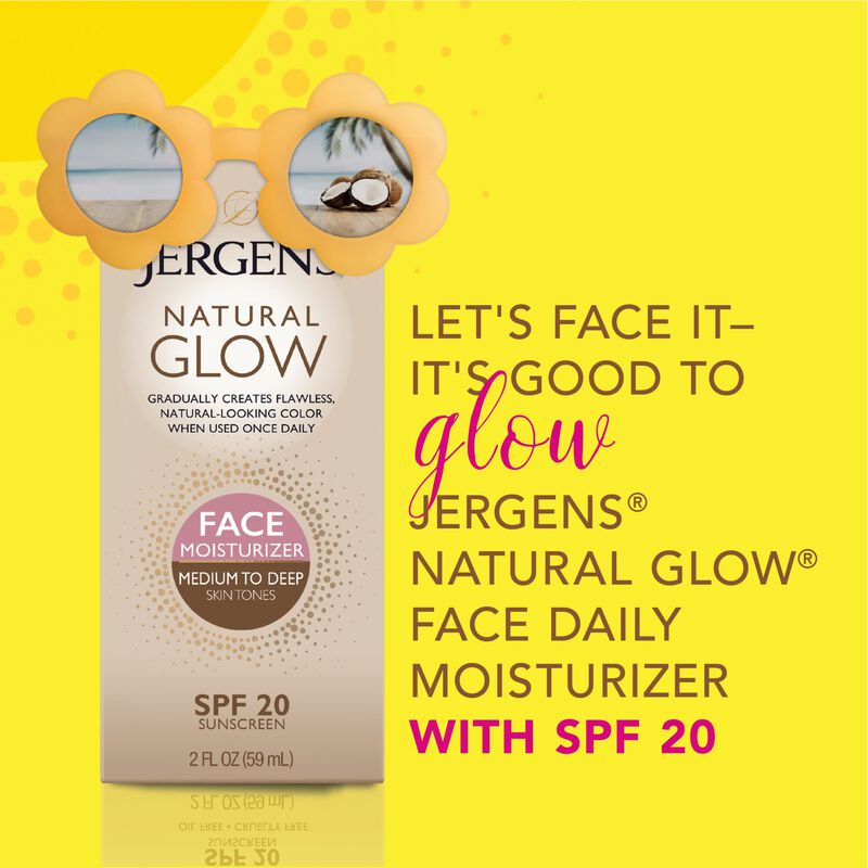 Loci&oacute;n Autobronceadora Jergens Natural Glow Fac... image number null
