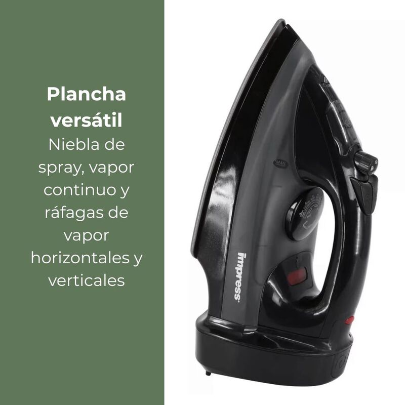 Plancha De Vapor Para Ropa Impress Antiadherent... image number null