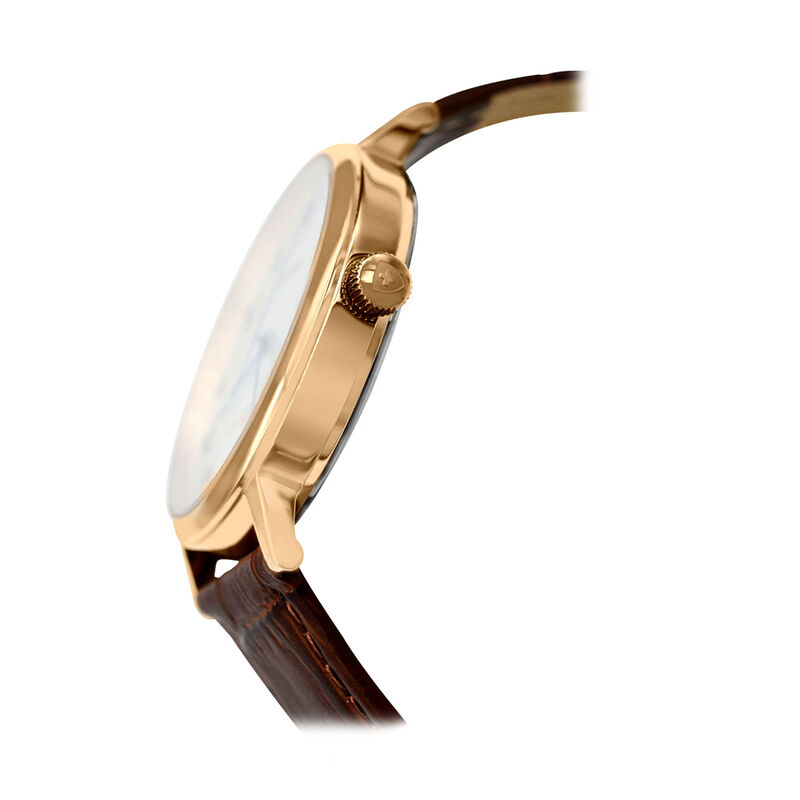 Reloj Nivada Executive Dama Dorado Rosa Blanco ... image number null