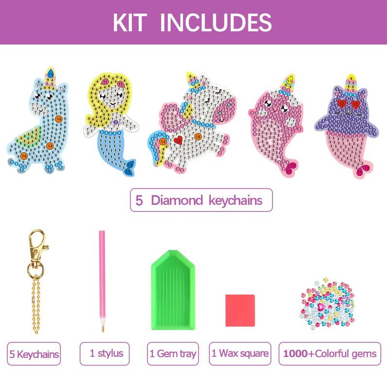 Kit De Manualidades Llaveros Oriental Cherry Ge... image number null