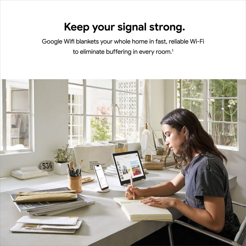 Sistema Wifi Mesh Google Wifi Ac1200, Paquete D... image number null