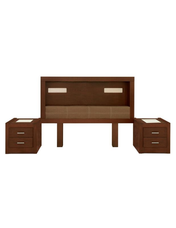 Rec&aacute;mara Ontario 3 Piezas | Cabecera y 2 Buros ... image number null