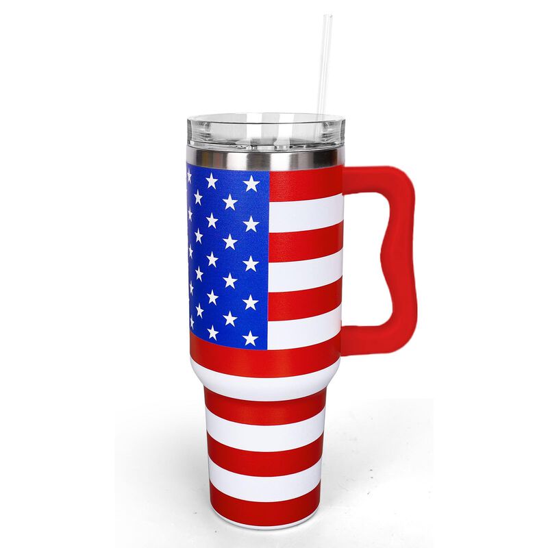 Vaso T&eacute;rmico Whaline 1200 ml Estrellas Y Franja... image number null