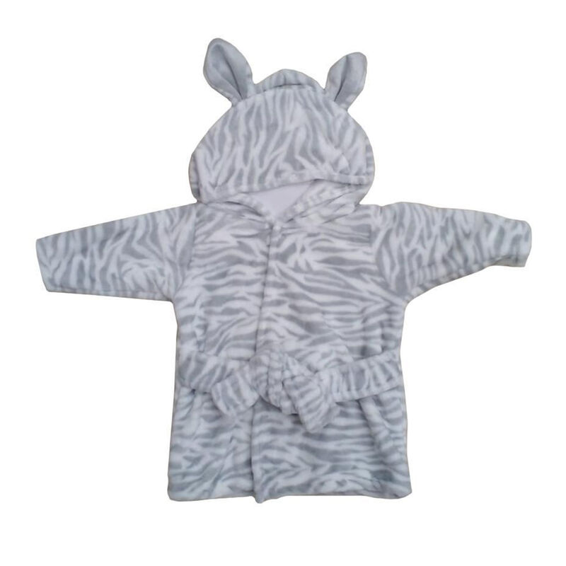 Bata De Baño Para Bebés Hudson Baby Cebra image number null