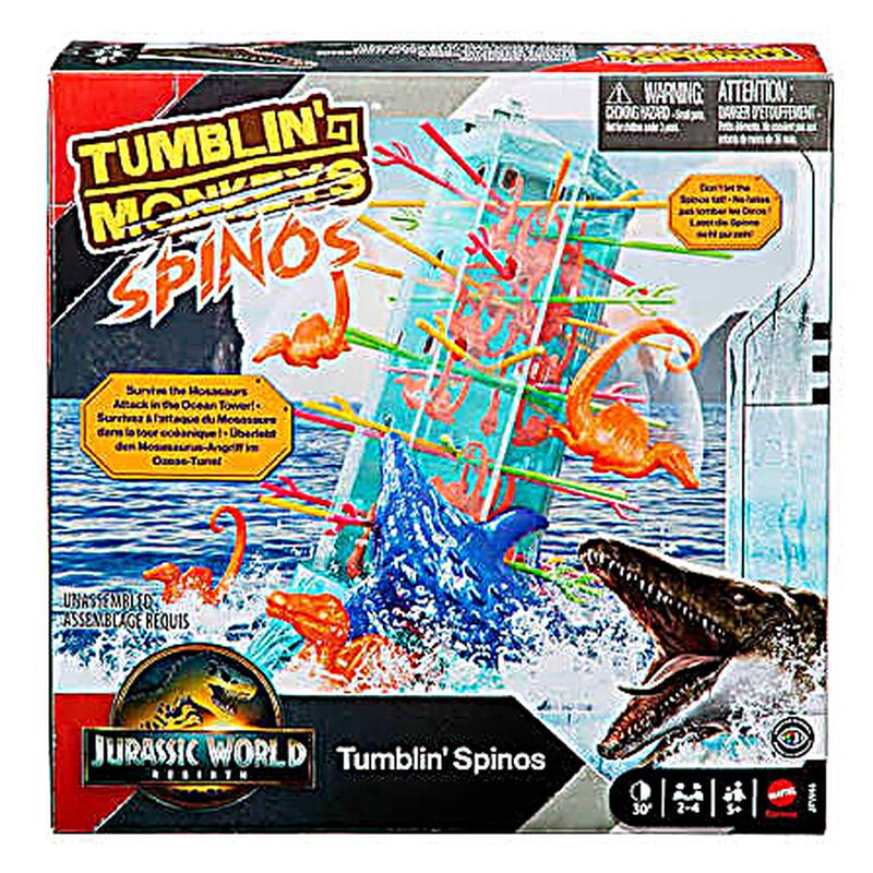 Mattel Games Juego De Mesa Monos Locos Jurassic... image number null