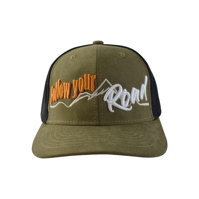 Gorra Snapback Follow Your Road Ajustable Verde... image number null