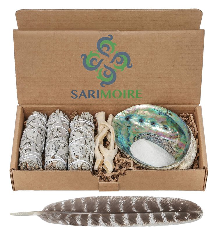 Sage Smudge Kit, Varillas Para Difuminar Salvia... image number null