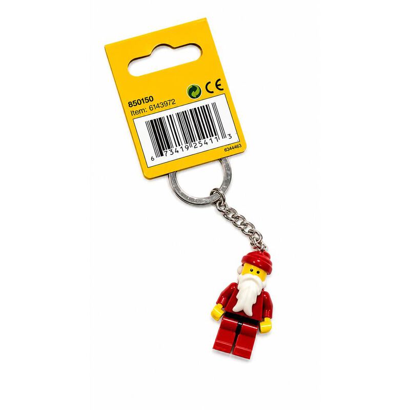 Lego Llavero Santa Claus Original Pap&aacute; Noel Key... image number null