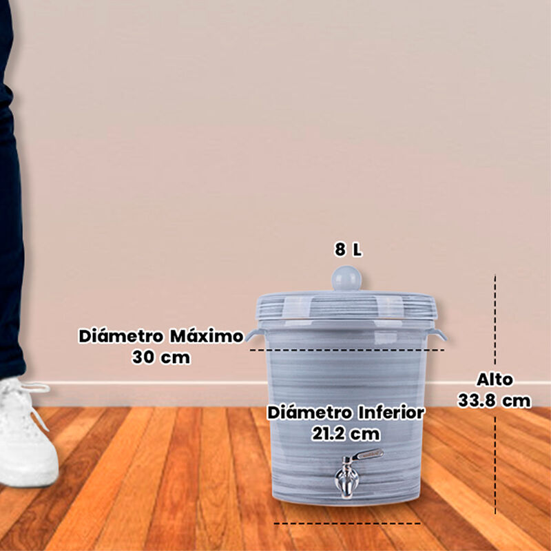 Purificador Dispensador y Filtro de Agua Cer&aacute;mi... image number null