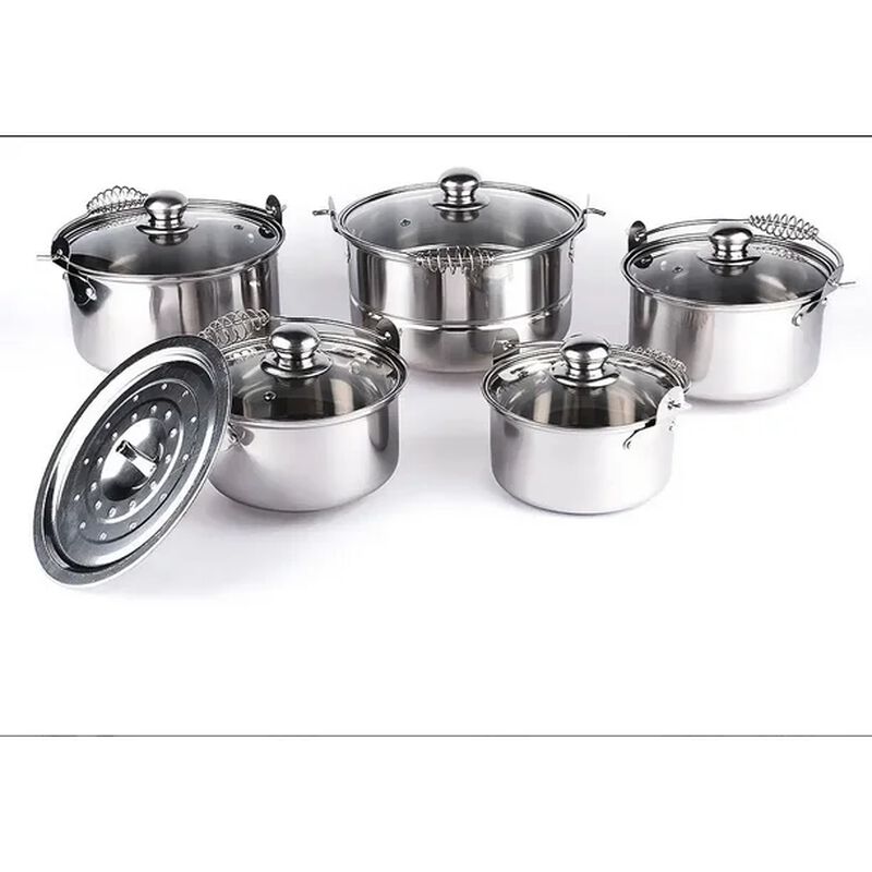 Hot Spot Juego De 5 Ollas Con Tapa Hot Spot Z44... image number null