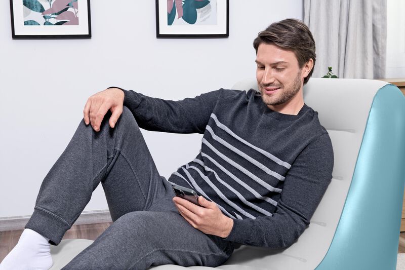 Sillon inflable reclinable 1.33m x 79cm x 88cm ... image number null