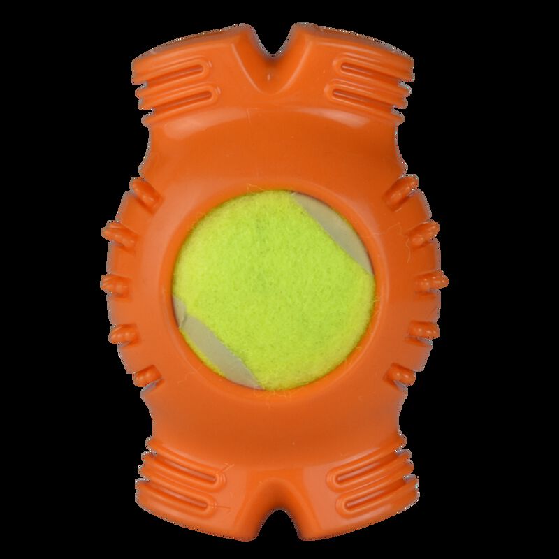 Fancy Pets Juguete Hueso con Pelota de Tenis pa... image number null