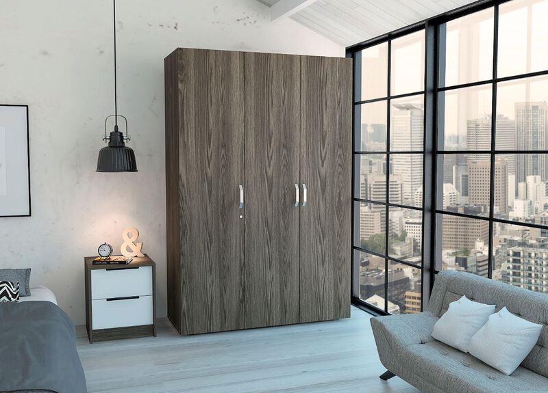 Closet Roko Chocolate Virtual Muebles image number null