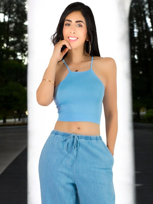 SET DE 3 CROP TOP DE MUJER TOP-09-PX3 AZUL CLAR... image number null