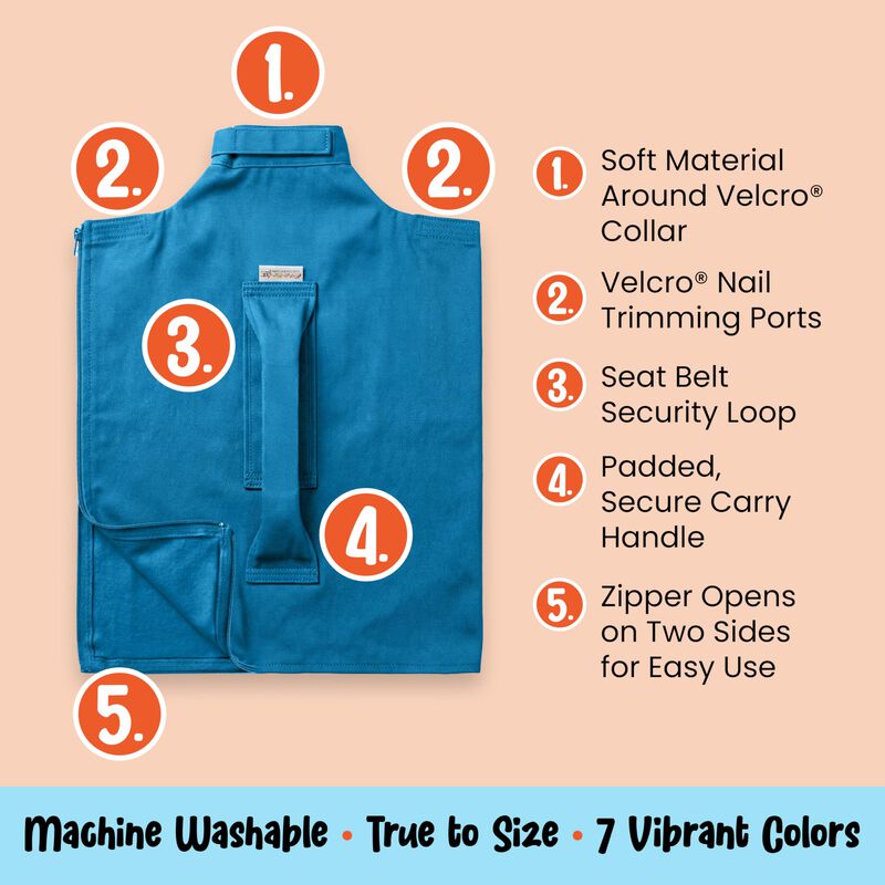 Transport&iacute;n Para Gato Cat-in-the-bag Xl Azul Cl... image number null