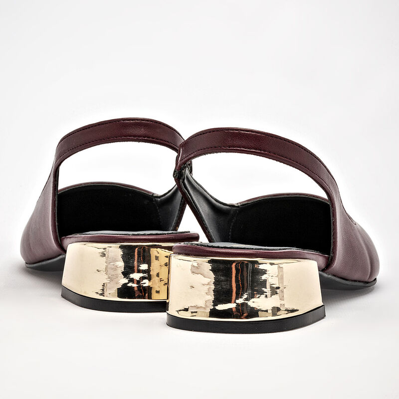 Lady Paulina Flats Casual Para Mujer Vino Cod 1... image number null
