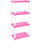 ESTANTE DE 4 NIVELES PARA ALMACENAR EN CASA OFICINA