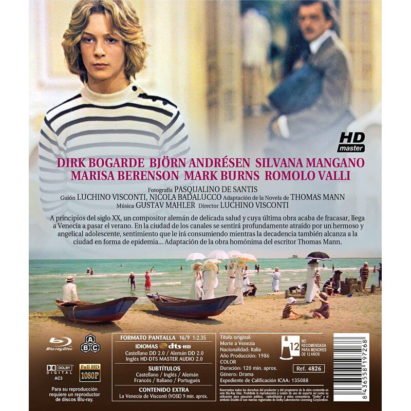 Muerte En Venecia [blu-ray] (1971) image number null