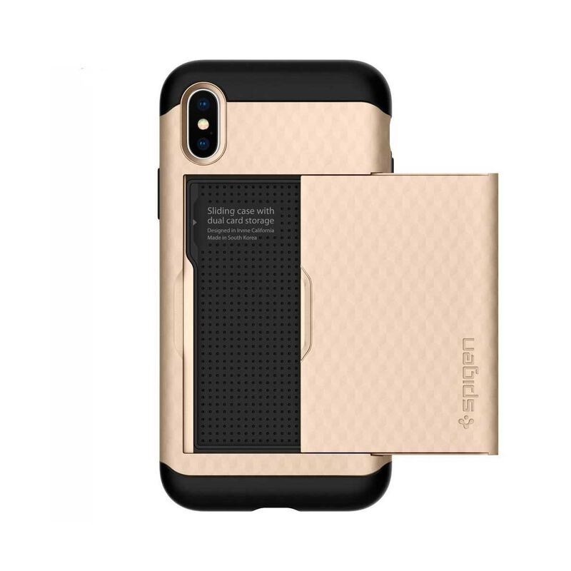 Funda Spigen Para Iphone X Y Xs Crystal Wallet ... image number null