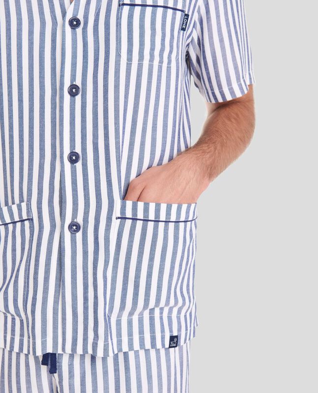 Pijama de Rayas para Hombre Marino image number null