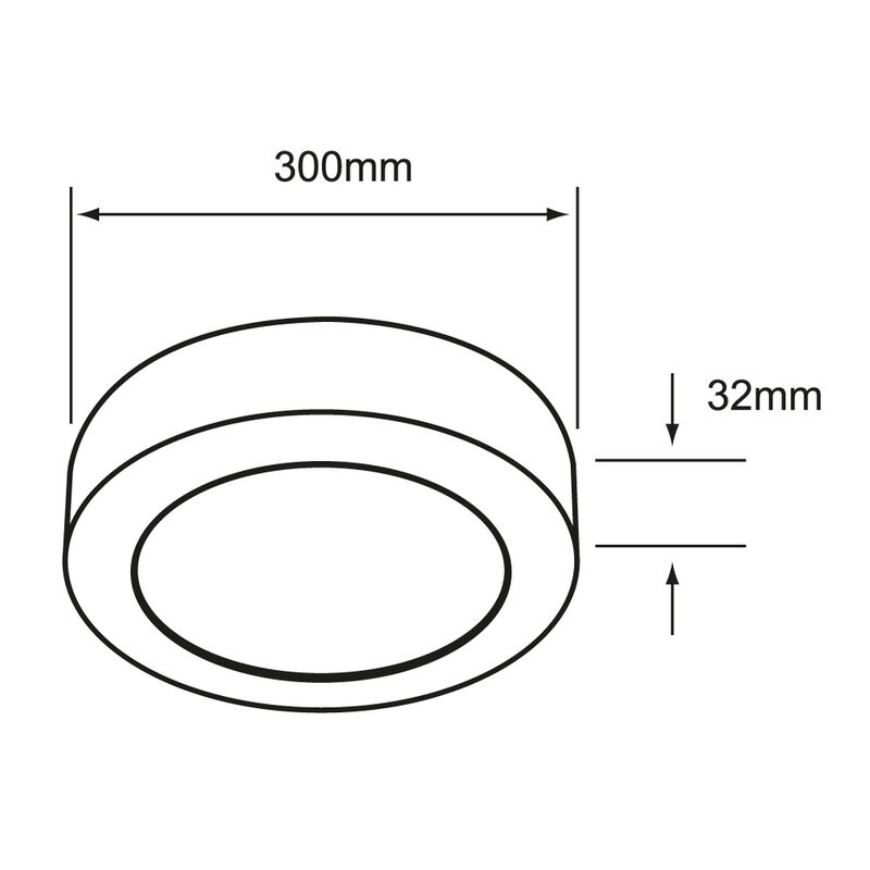 L&aacute;mpara Plaf&oacute;n LED de Sobreponer, 24 W, Luz Sua... image number null
