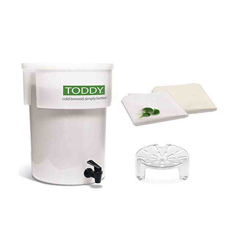 Cafetera De Cold Brew Toddy 9,5l Juego Blanco image number null