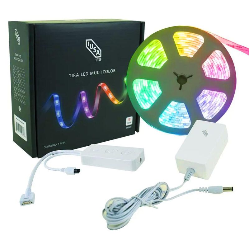 Tira Led Wifi Multicolor, Iusa Smart, 5 M image number null