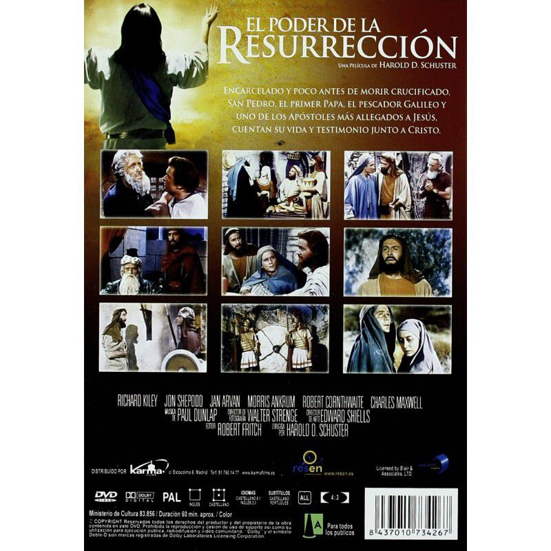 El Poder De La Resurrecci&oacute;n [DVD] (1958) The Po... image number null