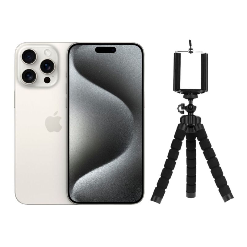 iPhone 15 Pro Max 256GB Blanco E-SIM Reacondici... image number null