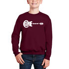 Sudadera De Cuello Redondo Word Art Para Ni&ntilde;o - Come Together - Granate