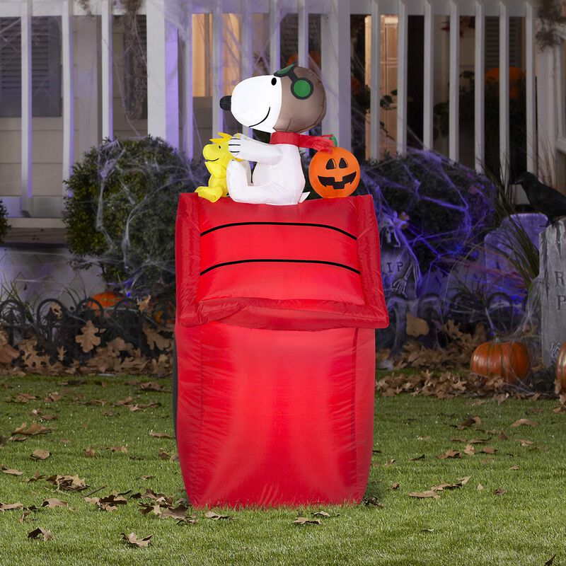 Decoraci&oacute;n Hinchable Gemmy Airblown Snoopy Red ... image number null