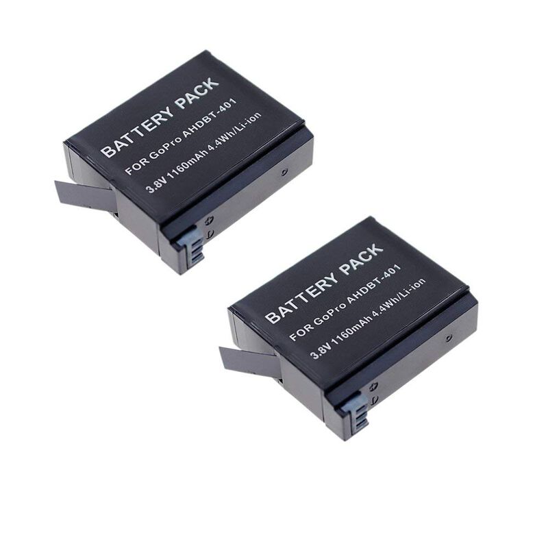 Paquete De 2 Bater&iacute;as Y Cargadores Para Gopro H... image number null
