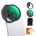 Kit De Filtros De Lente De Tel&eacute;fono Nd2-32 Con Clip Magn&eacute;tico Variable De 67 Mm