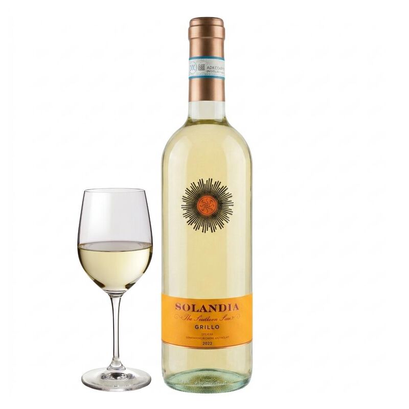 Vino Blanco Solandia Sicilia Doc Grillo 750ml 2... image number null
