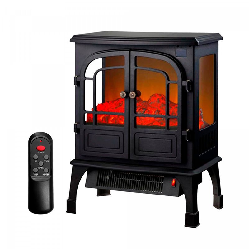 Chimenea El&eacute;ctrica para Hogar con Efecto de Lla... image number null