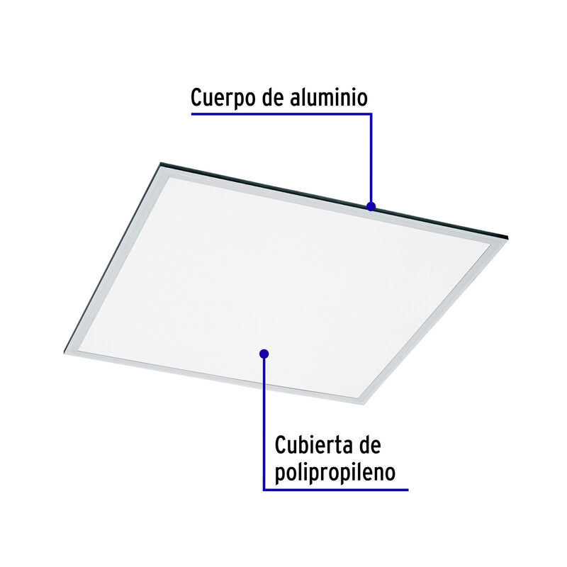 Panel delgado Colgante de Led 45 W 60 X 60 Cm L... image number null