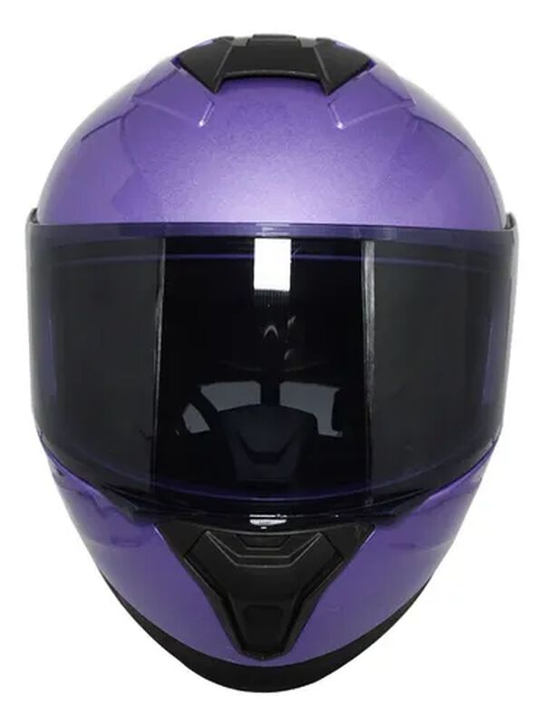 CASCO PARA MOTO LILA JUVENIL EDGE DOT/ECE image number null