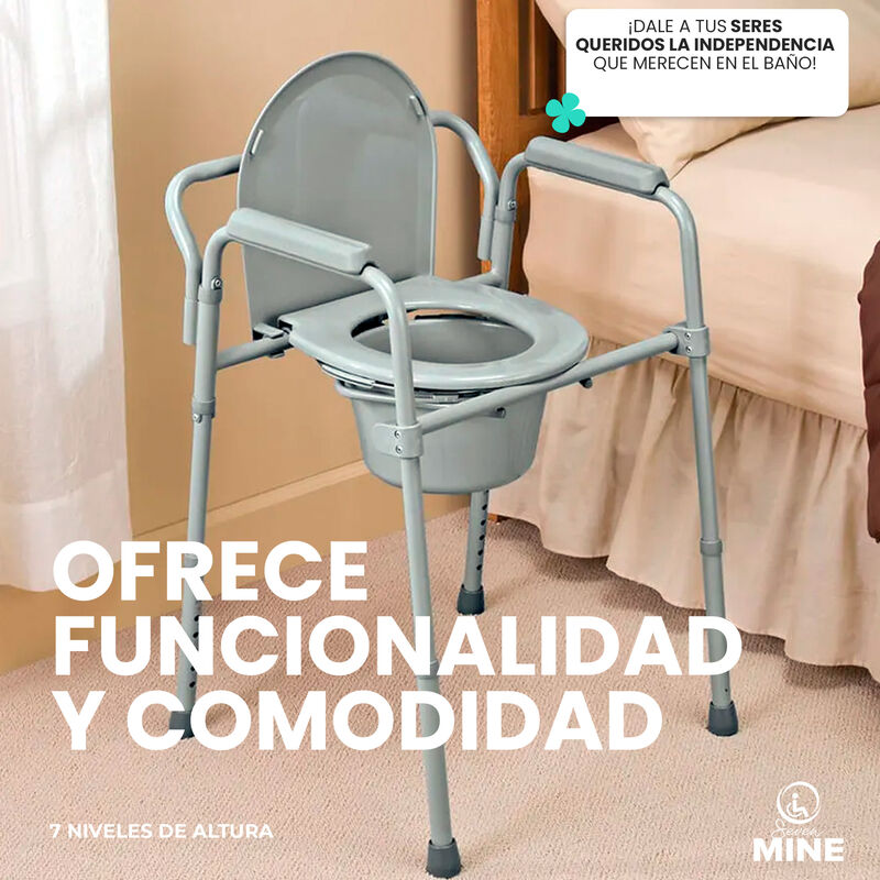 Silla Comodo Seven Mine SM-88 | 3 en 1 Port&aacute;til... image number null