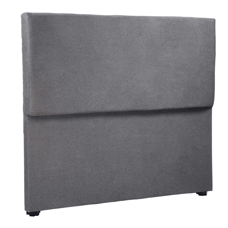 Cabecera Queen Size Dicasa Myko Gris Oscuro image number null