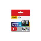 Cartucho De Tinta Canon Pg-260 Xl/cli-261 Xl, Paquete Econ&oacute;mico Original