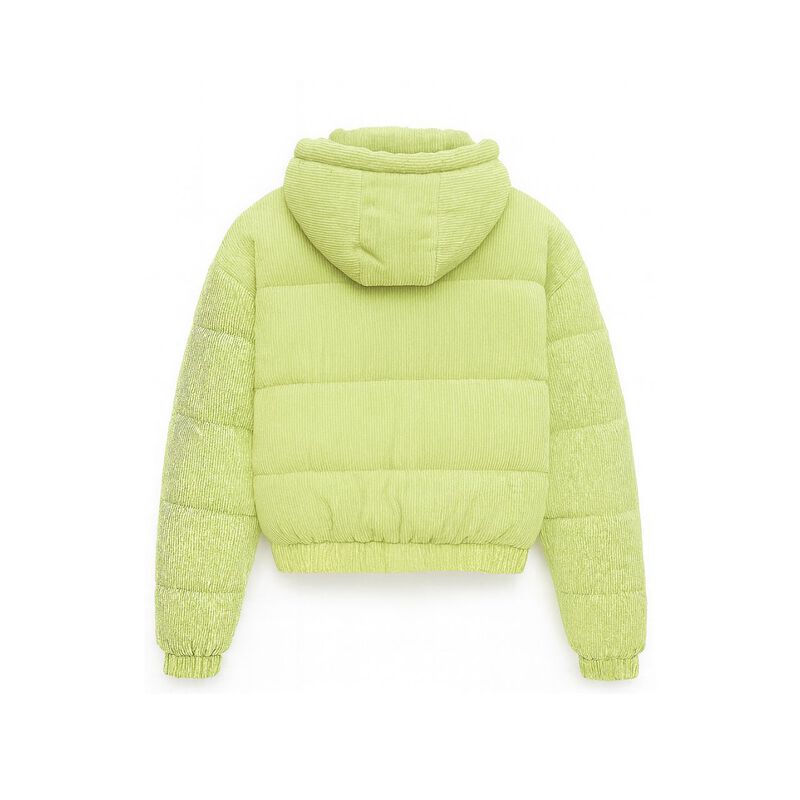 Chamarra Puffer Corta Verde CH image number null