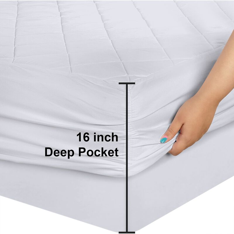 Colch&oacute;n Utopia Bedding Acolchado Para Cama Dobl... image number null