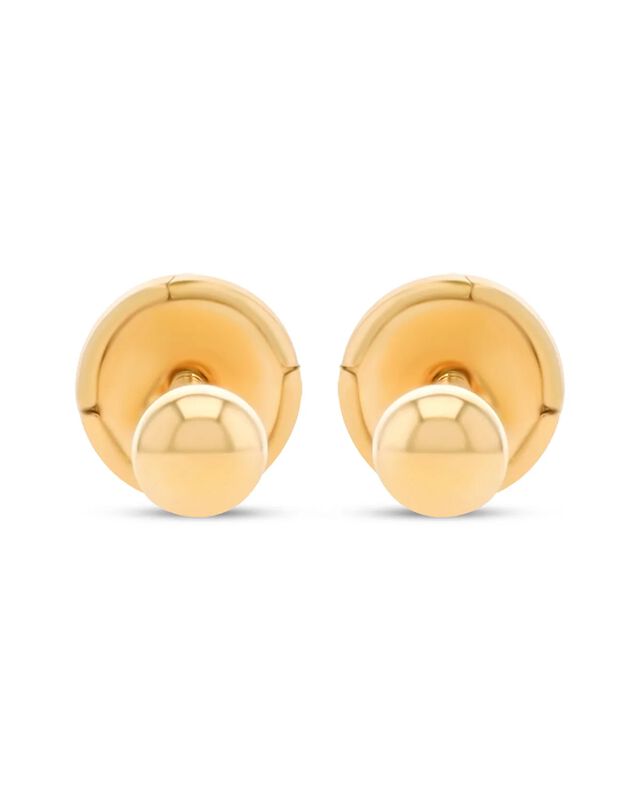 Broqueles De Bola En Oro Amarillo 14k (3 Mm) image number null