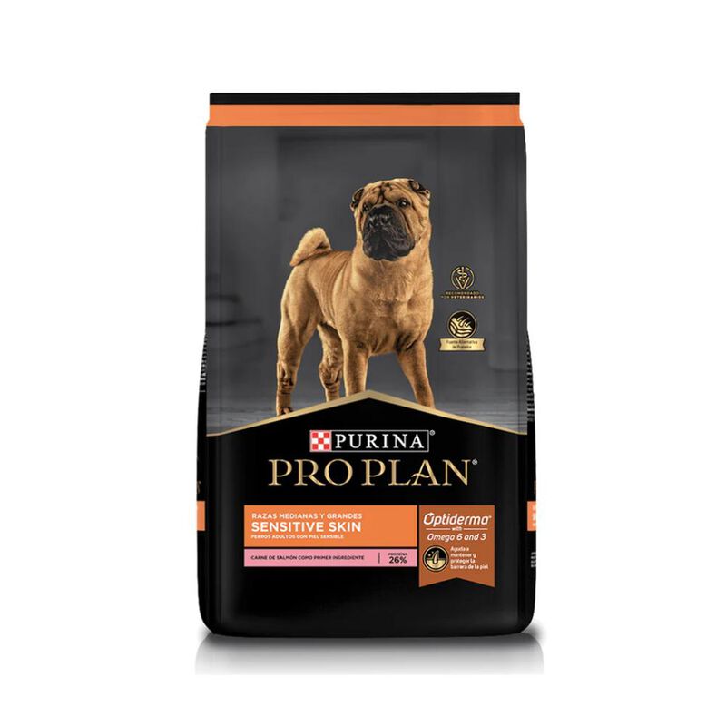 Pro Plan Sensitive Skin Adulto Razas Medianas 3... image number null